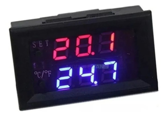 Chocadeira Termostato Digital W1209-wk W2809 + Sensor Ntc Automação COD-AM344 