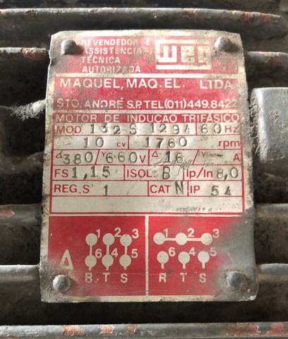 Motor 10cv weg - Foto 2