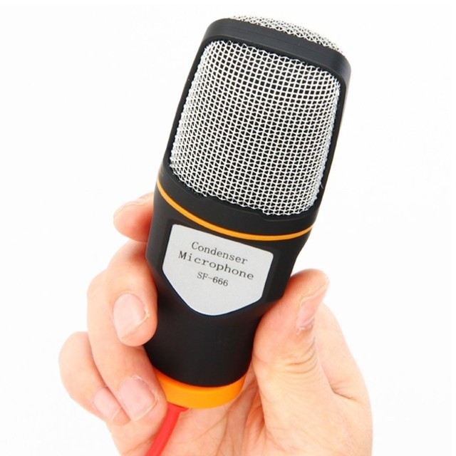 Microfone Condensador Profissional Com Tripe de Mesa SF-666 - Foto 4