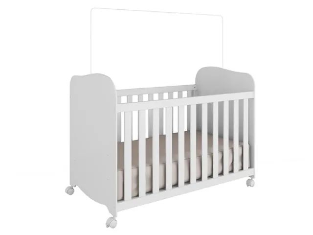 Berço Uli Branco Até 12x - Frete Grátis  - Foto 3