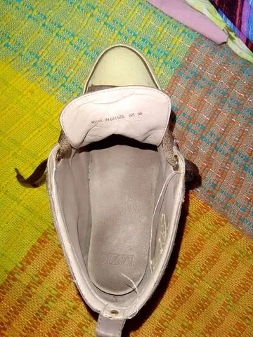 TÊNIS/SAPATO MIEZKO n°35. ORIGINAL. Marrom. - Foto 2
