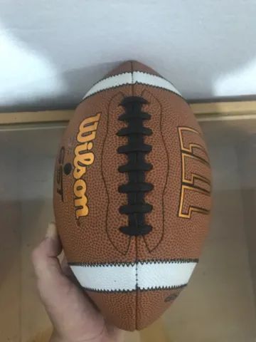 Bola de futebol americano WILSON GST, couro, tamanho oficial