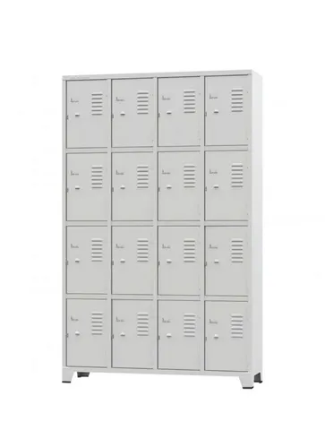 Armário roupeiro de Aço 16 portas 196x123x36