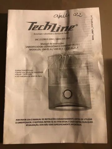 Umidificador Techline 2,5l - Foto 4
