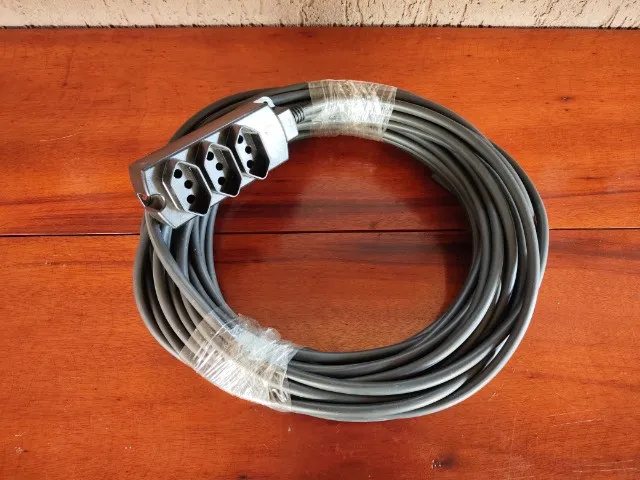 EXTENSÕES ELÉTRICAS SOB MEDIDA COM 3 TOMADAS | 100% COBRE | SEGURANÇA E PRATICIDADE!