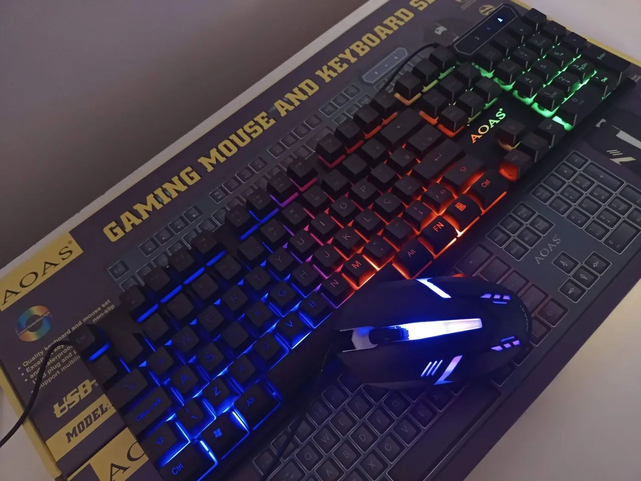 Teclado mecânico e mouse  - Foto 3