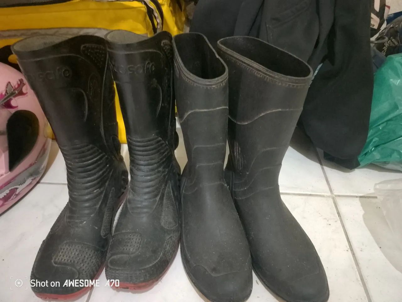 Botas bem conservada *