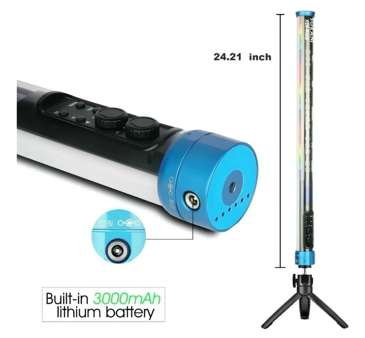 Sokani [Equipamento Profissional] X25 RGB Bi-Color - Foto 3