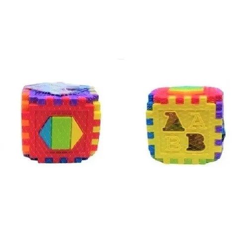 bloco quebra cabeça  7559 10x10cm  well kids