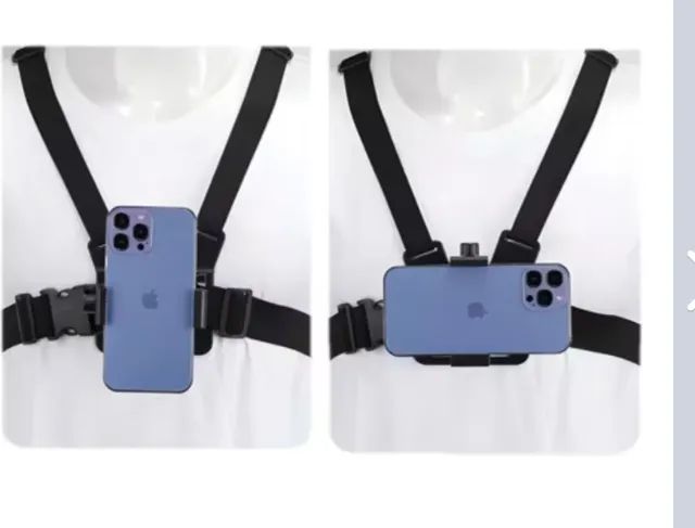 Suporte peitoral o celulares  - Foto 2