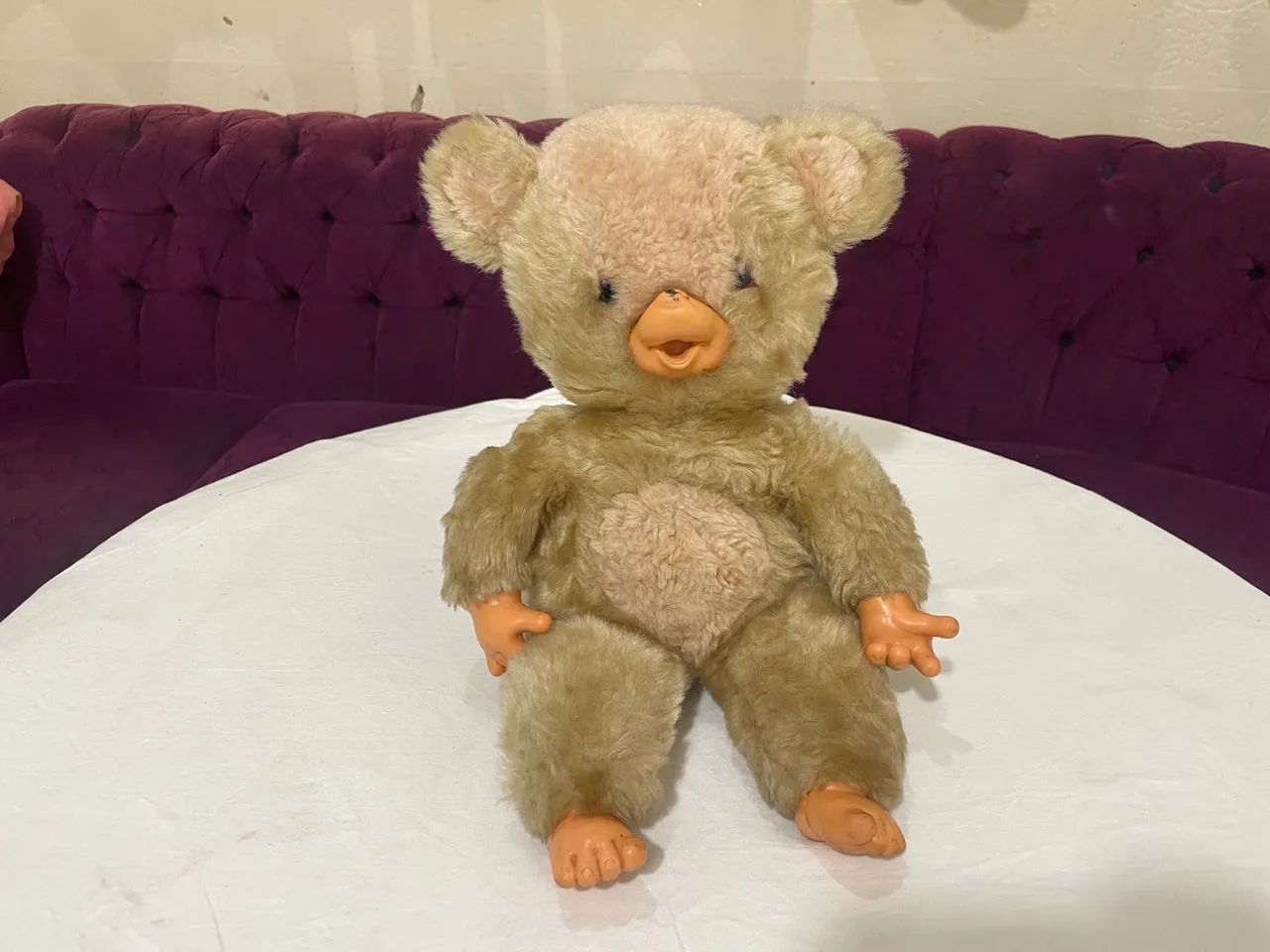 Brinquedo / Pelúcia Ursa Peposa Antiga 