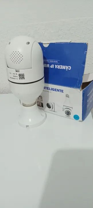 Câmera IP Wi-Fi Inteligente para Lâmpada - Foto 4