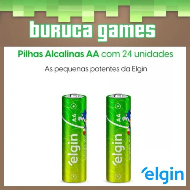4 Pilhas Alcalinas AA Elgin - Foto 3
