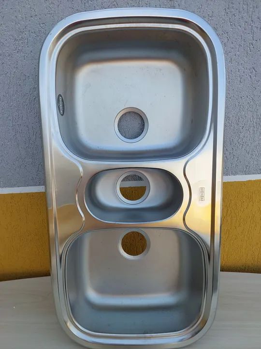Cuba aço inox tripla - Foto 3