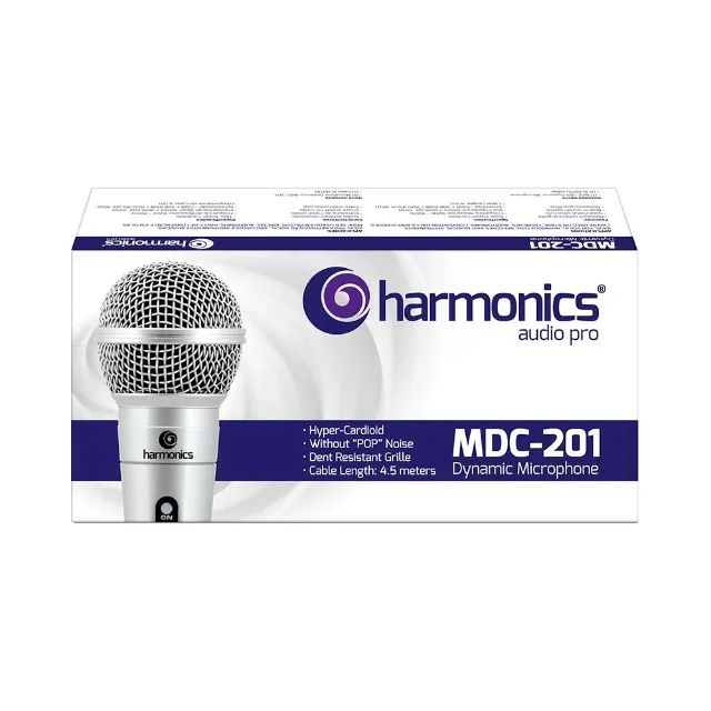 Microfone Harmonics MDC201 C/ Cabo 4,57 mts - AC2477 - Foto 4