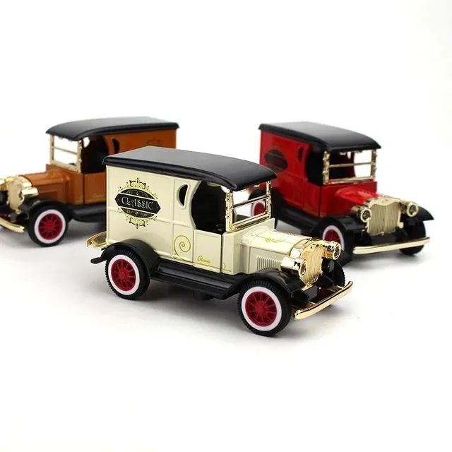 Carro miniatura Retro Ford Car Model de metal