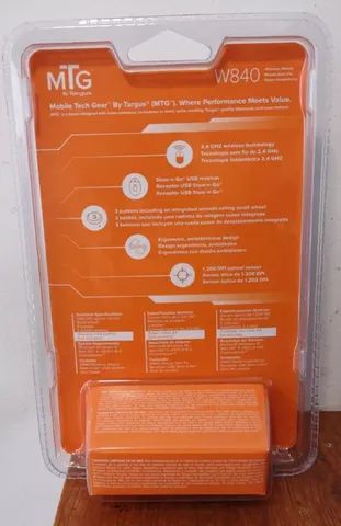 Mouse Sem Fio Wireless 3 Botões 1.200dpi Óptico - Amw840 - Foto 2