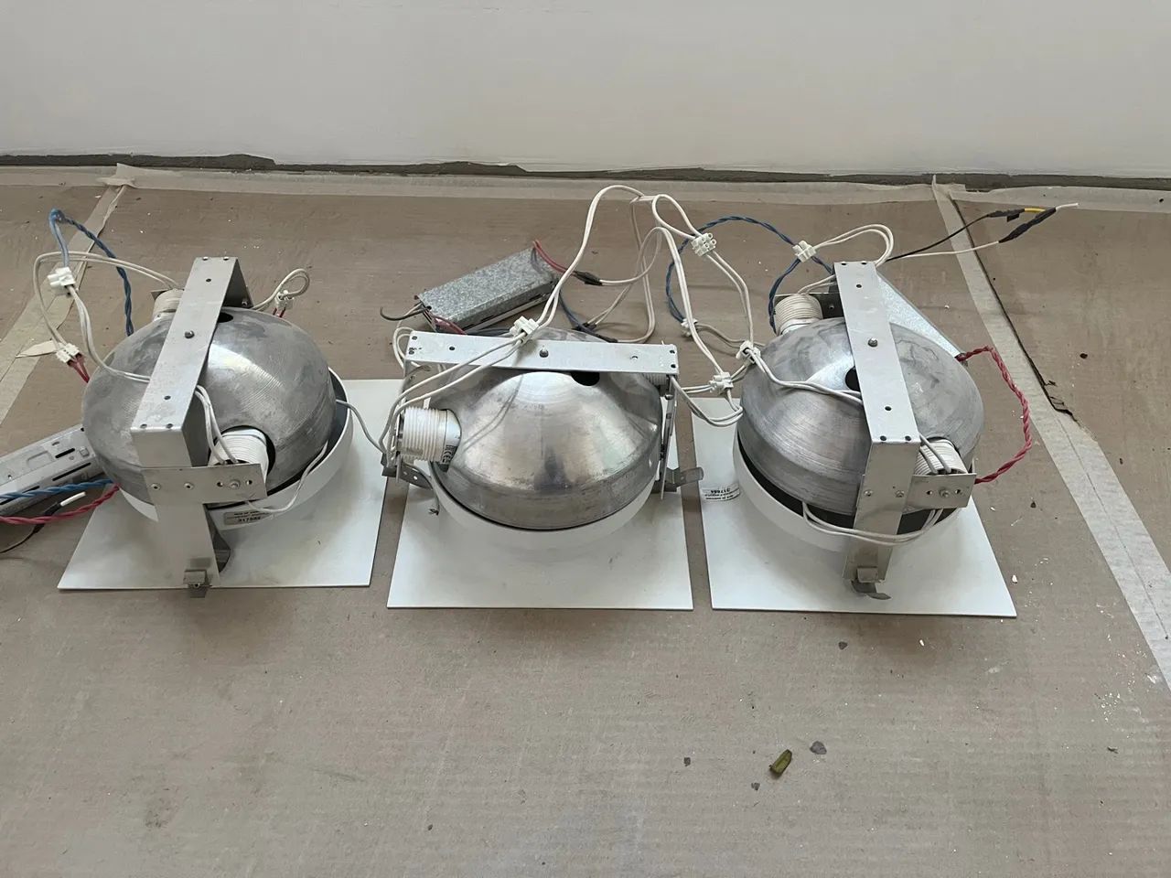 Luminárias de embutir grande (3 peças) Light Design