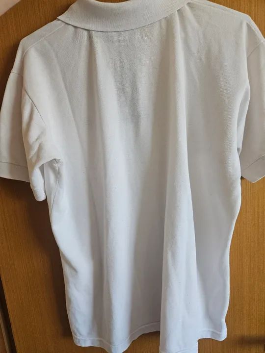 Camisa polo branca - Foto 2