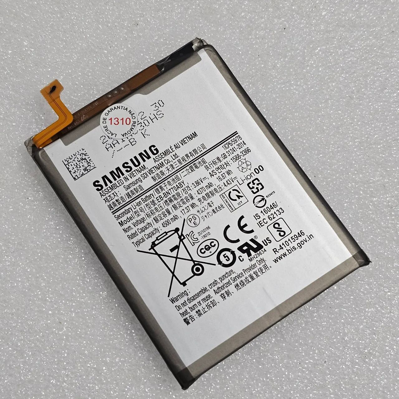 Bareria 100% Original Note10 Lite N770F 