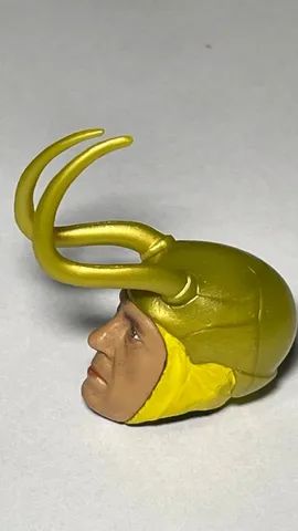 Marvel Legends Cabeça / Head - Loki altura 2 cm (ideal p/ custom) mcu - irmão do thor - Foto 2