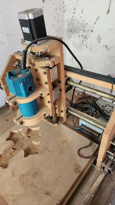 CNC Caseira em MDF 3 Eixos - Foto 2