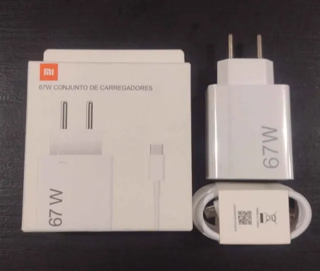 Carregador Xiaomi 67W Tipo C