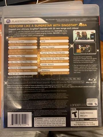 Abba Singstar jogo PS3. Mídia física - Foto 3