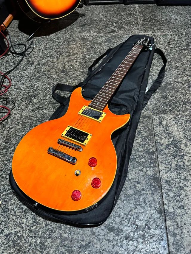 Mochila Bolsa Capa Bag acolchoada nova pra guitarra - Foto 5