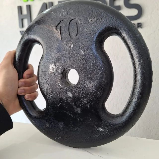Anilha Academia 10KG Peso Ferro por R$ 99,90