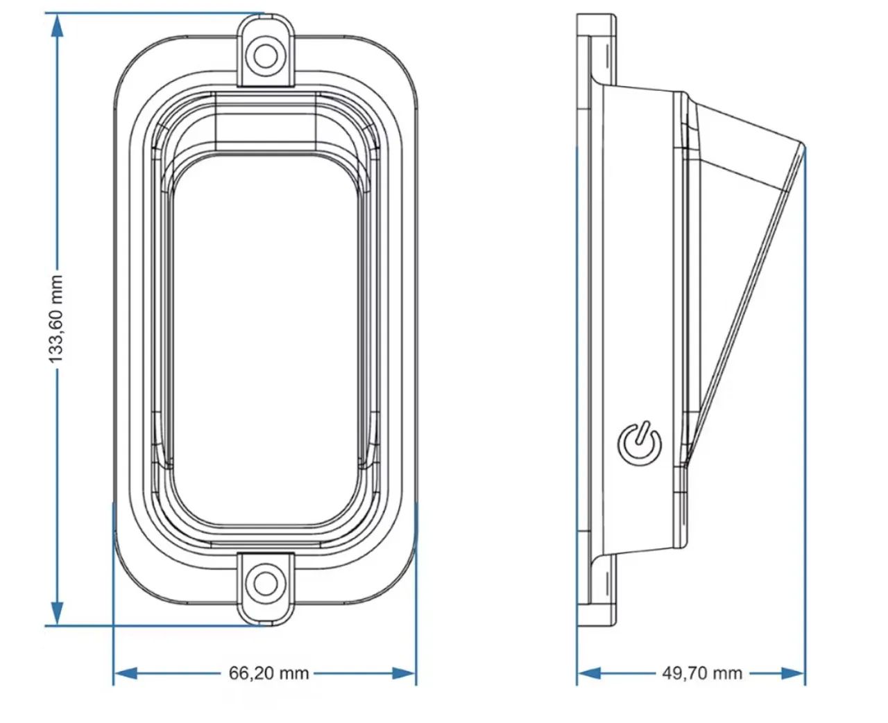 Protetor Anti Furto e Chuva para Campainha Intelbras Cib101 - Foto 5