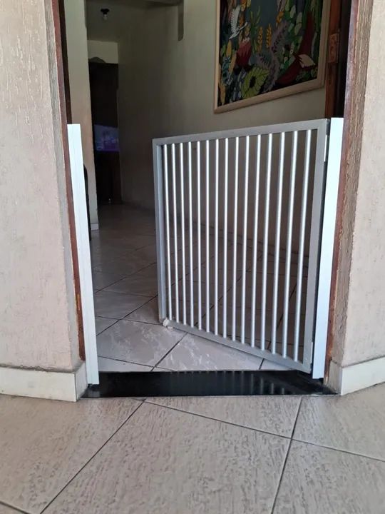 Grade de contenção de ALUMÍNIO, não enferruja, ideal para crianças e pets OPORTUNIDADE!!! - Foto 5