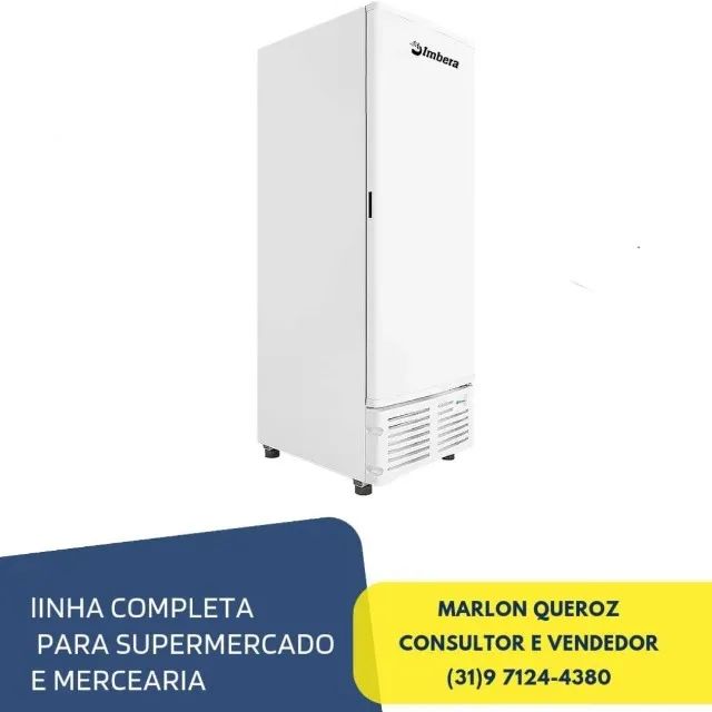 Freezer Vertical Porta Cega 565 Litros Imbera 