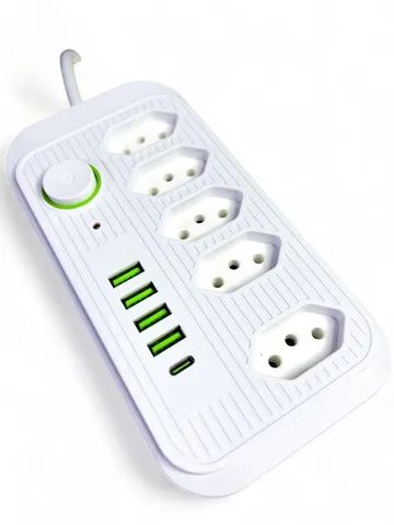 Filtro de Linha Tomada USB e Tipo C - Foto 4