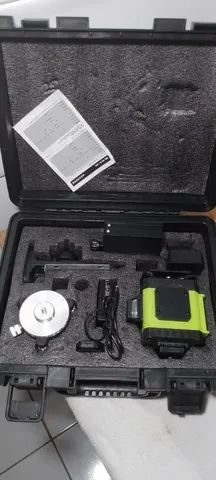 Nivel a laser 8 linhas completo 