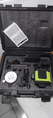 Nivel a laser 8 linhas completo