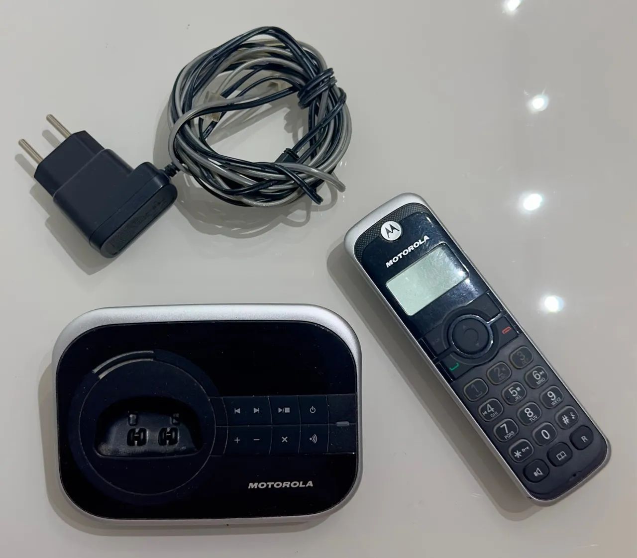 Telefone sem Fio Motorola com secretária eletrônica