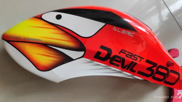 Helicóptero Devil 380 ALZRC TBR Super Combo - Foto 5