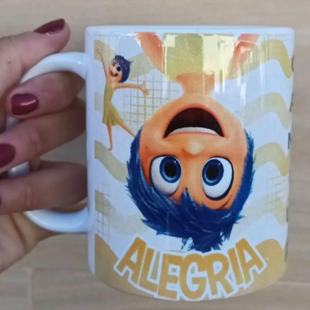 Caneca Personalizada Divertida - Personagens do Filme Divertida Mente