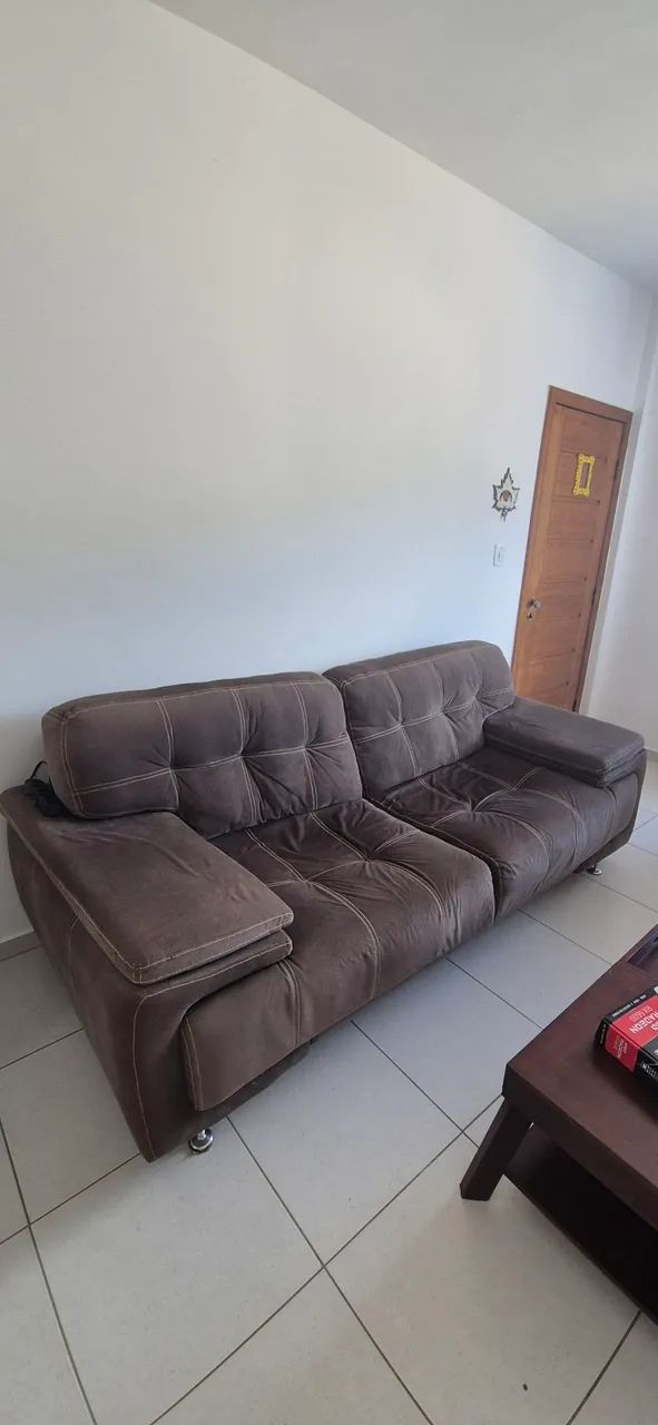 Sofá marrom - Foto 4
