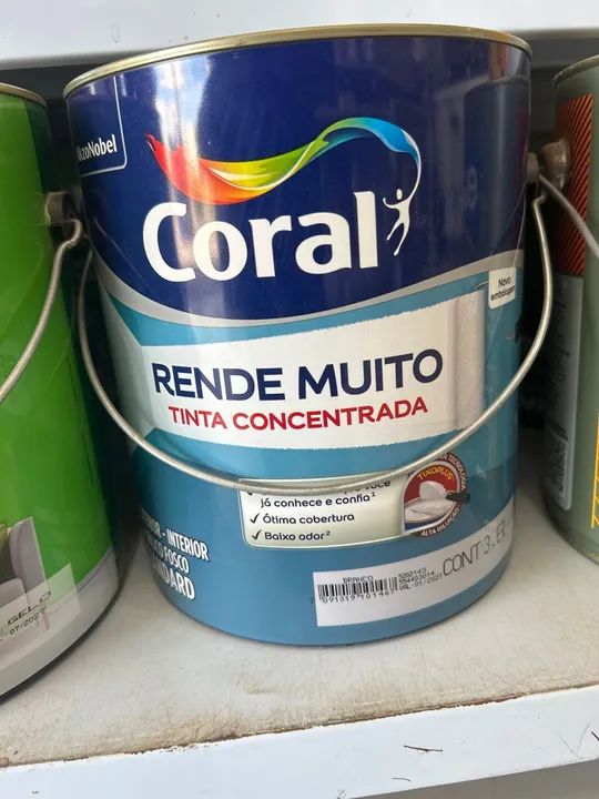 Tinta coral rende muito 3,6l leia a descrição 1