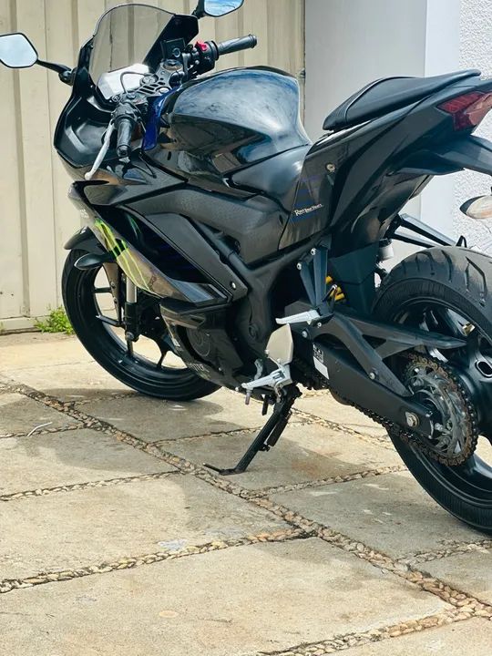 Yamaha R3 Monster Energy - Impecável! - Foto 4