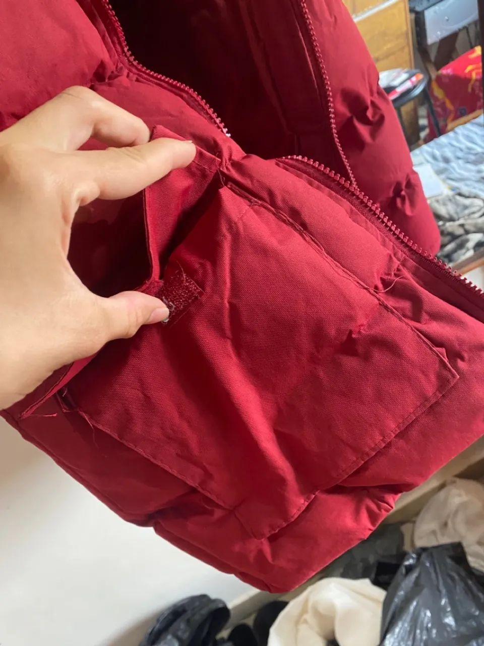 Casaco vermelho feminino  - Foto 2