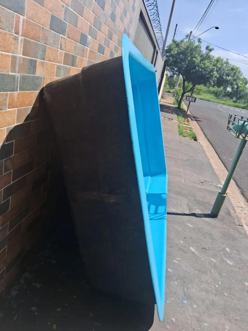 Piscina de fibra