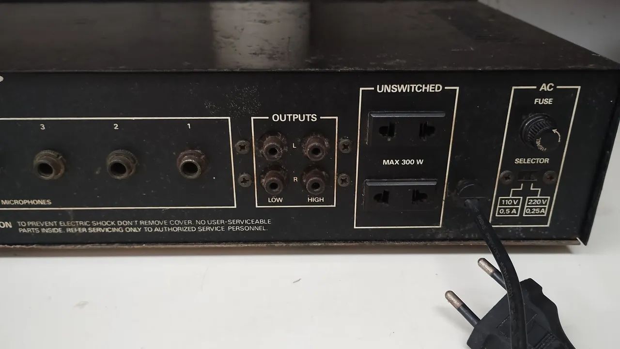 Microfone processor Mixer sygnus  - Foto 6