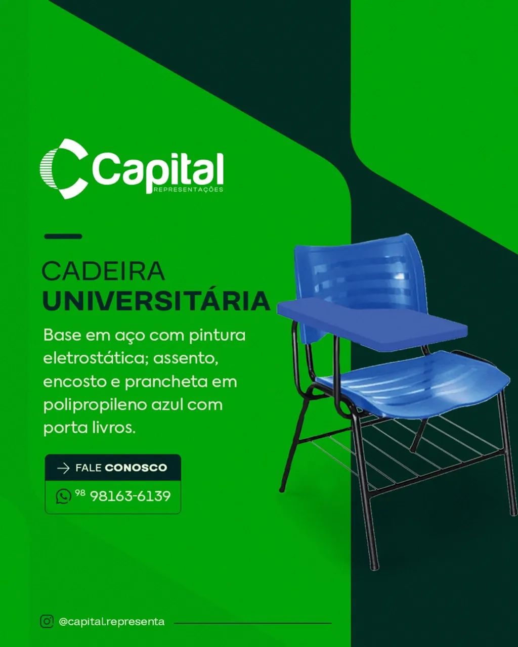 CADEIRA UNIVERSITÁRIA 
