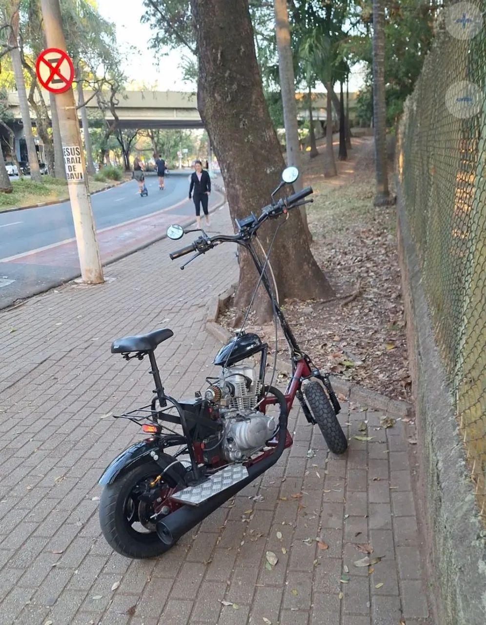 Walk Machine patinete motorizado 150cc - Foto 2