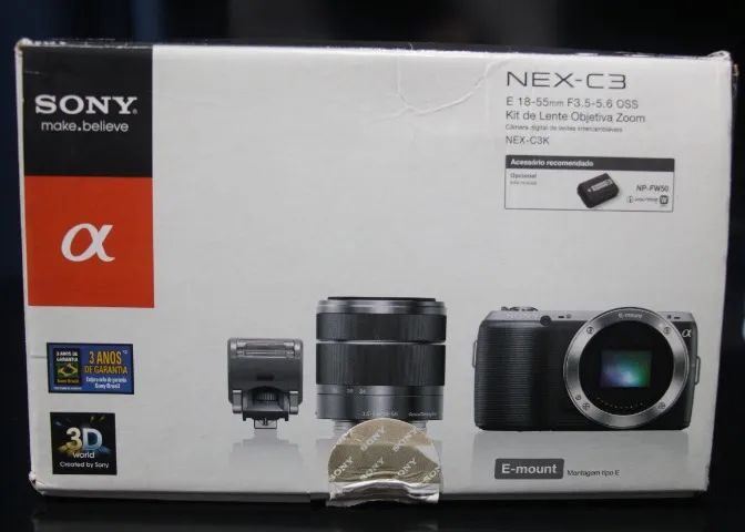 VENDO 2 CAMERAS SONY ALPHA MODELO NEX-C3K / VALOR  2.000.00 AS DUAS - Foto 2