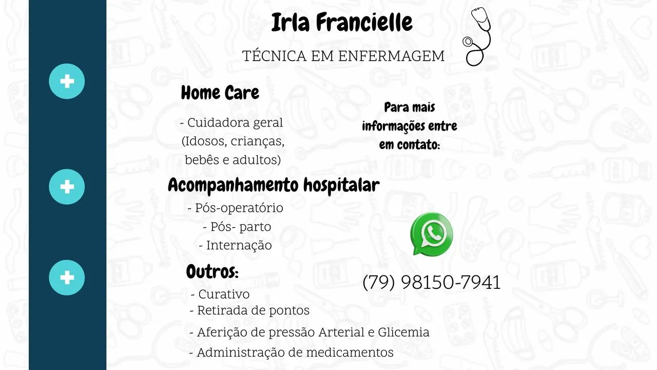 Irla Francielle - Técnica em enfermagem 