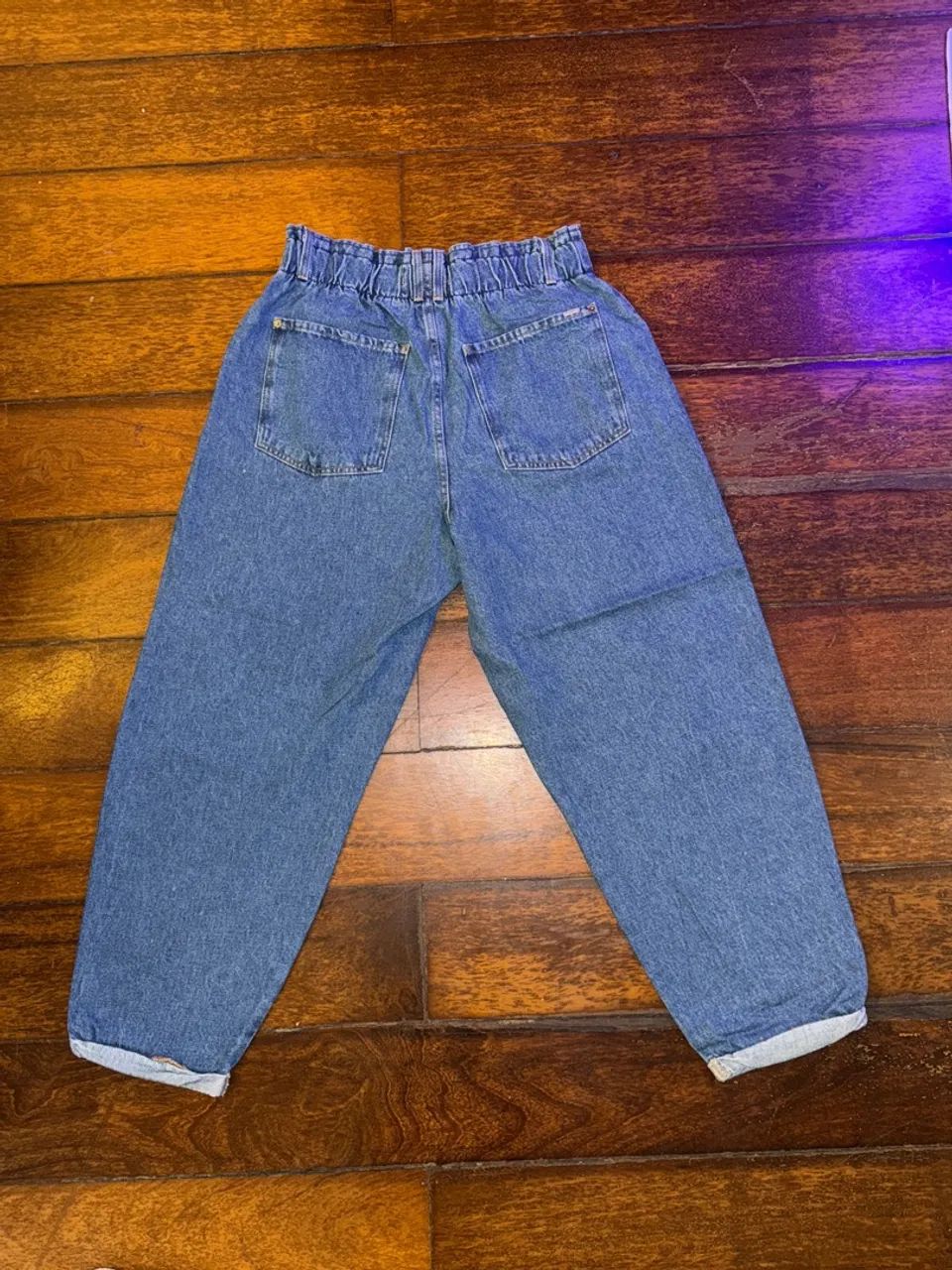 Calça Jeans Mom em alta  - Foto 2